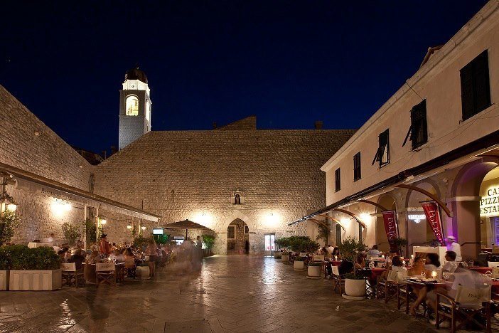 Restaurant in Old Town Dubrovnik