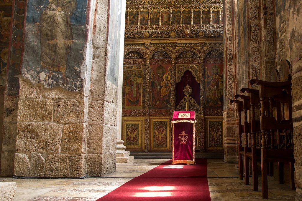 Woodcuts in Decani Monastery