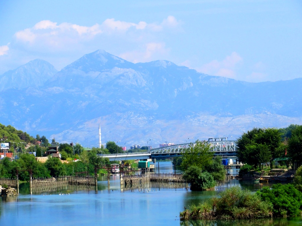 Bojana River near Skadar - Albania