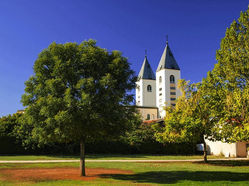 Medjugorje - Towers Of The Church Of St. James