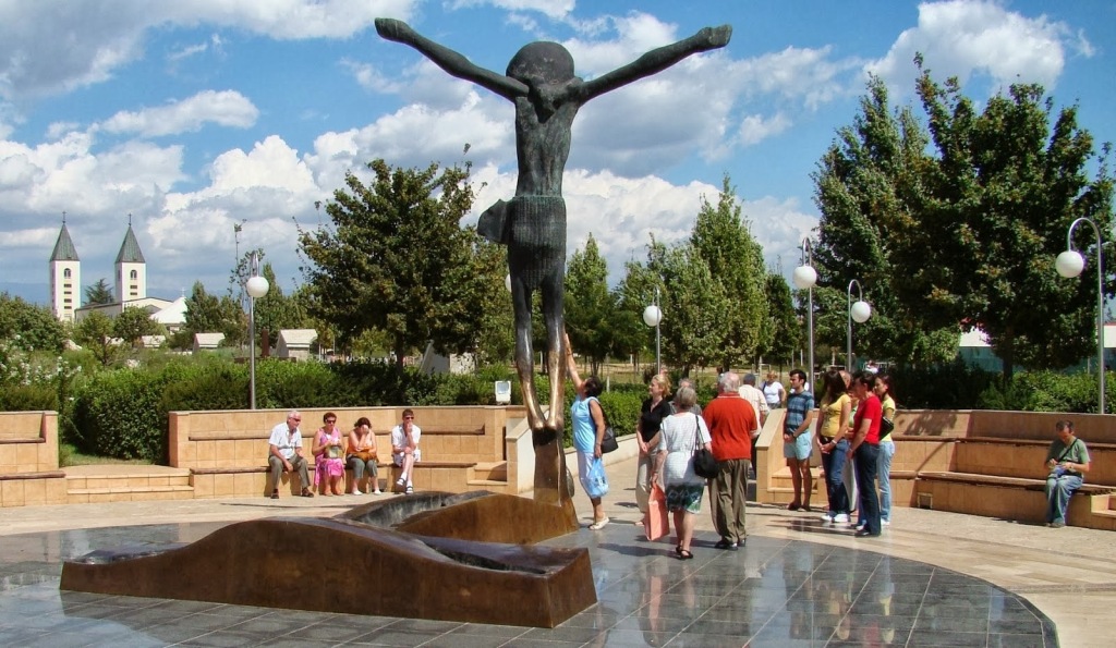 Statue of the Risen Saviour - Medjugorje 