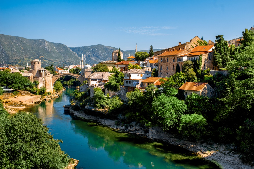 Mostar - Neretva River