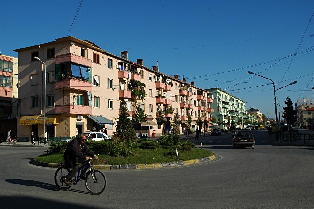 One street in Skadar - Albania
