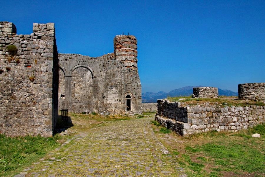Rozafa Castle Buildings Skadar