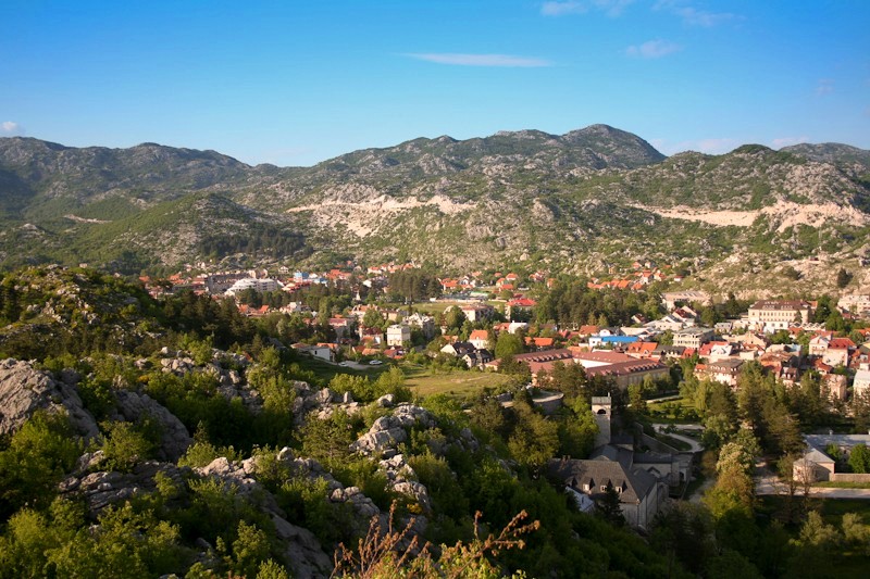 L'ancienne capitale du royaume Cetinje - Monténégro