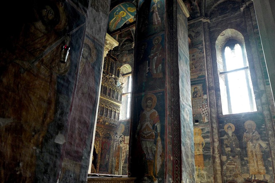 Fresques au monastère de Decani