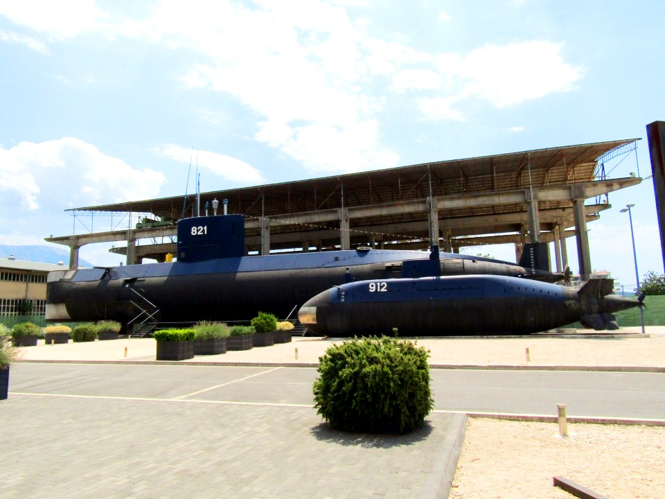 The Naval Heritage - Restored Yugoslav submarine in Tivat