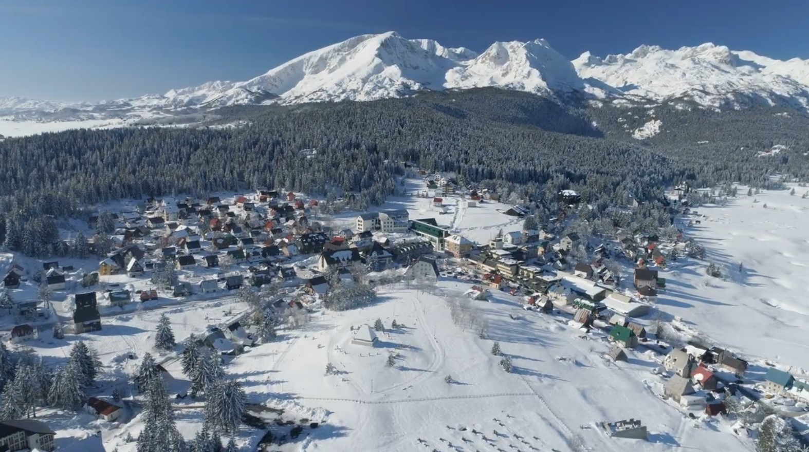 Zabljak in the winter