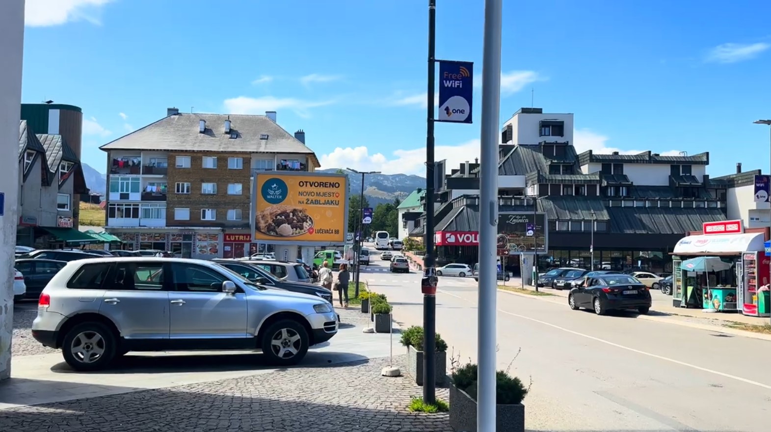 Zabljak main crossroads