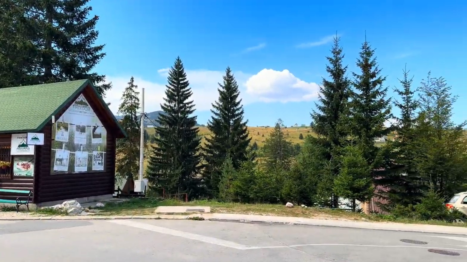 Zabljak road to Black Lake