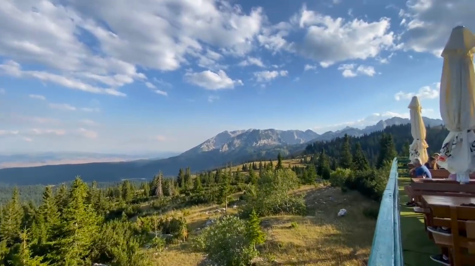 Zabljak - View from Momcilov Grad restaurant