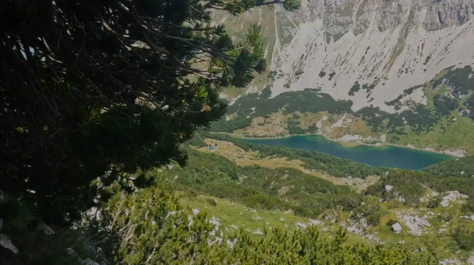 The landscape of Durmitor Skrcko Lake