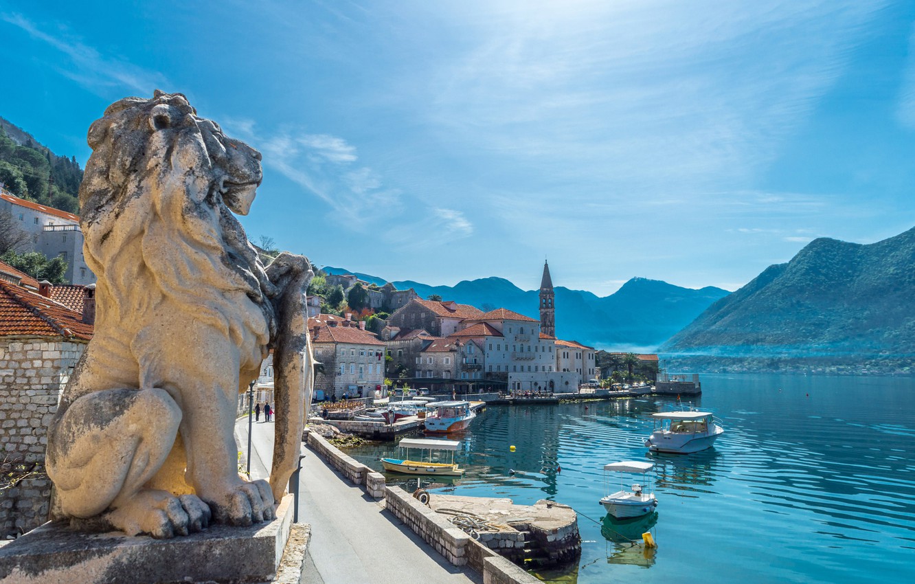 Balcony in the Perast Maritime Museum