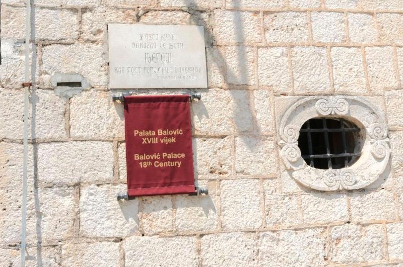 Balovic Palace in Perast