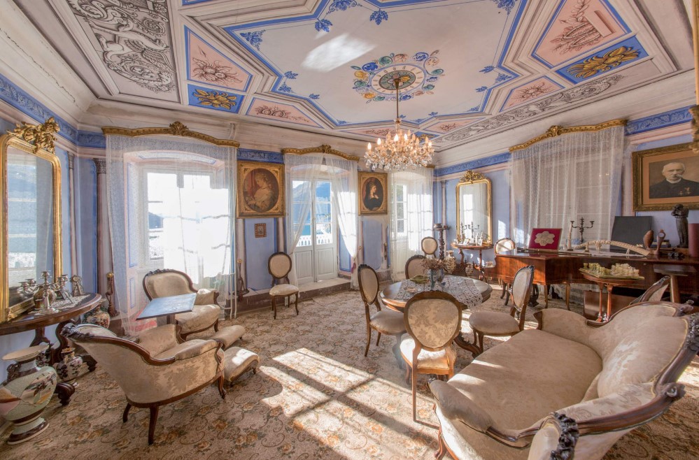 Salon in The Brajkovic - Martinovic Palace, Perast