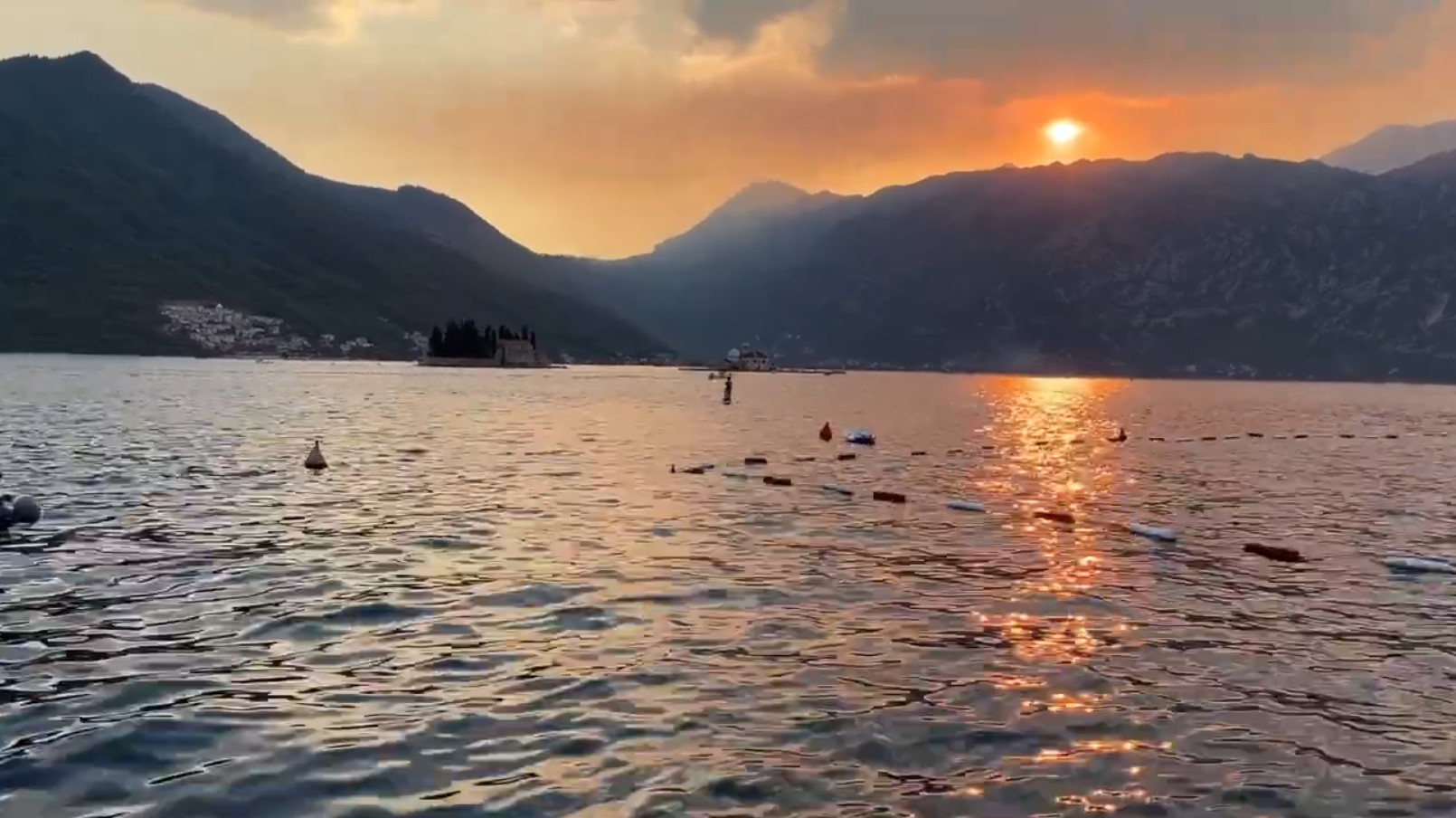 Sunset in Perast