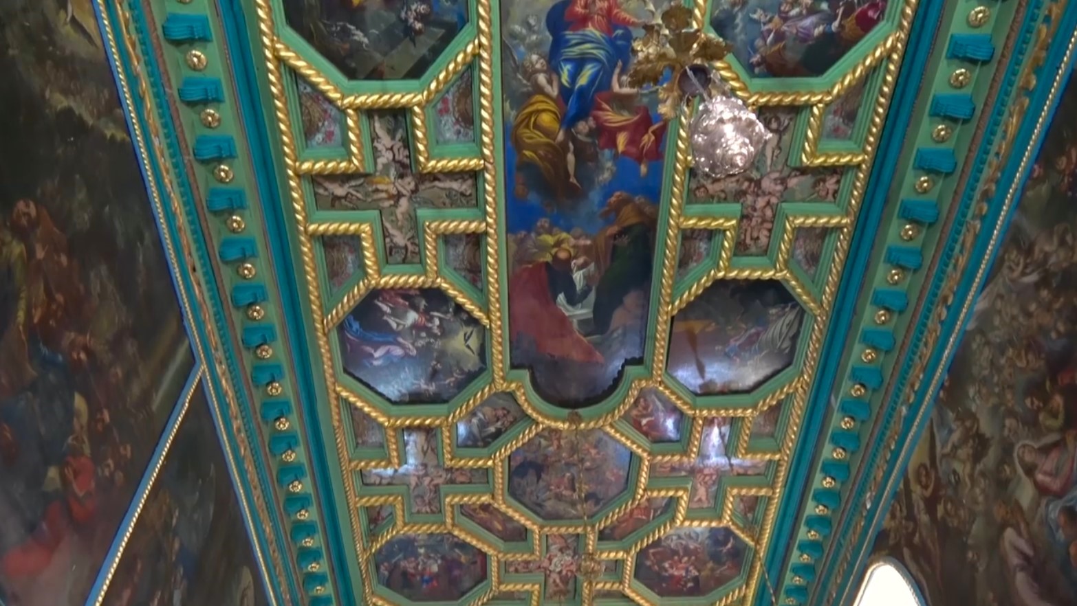 Our Lady of the Rocks Island - Tripo Kokolja frescoes