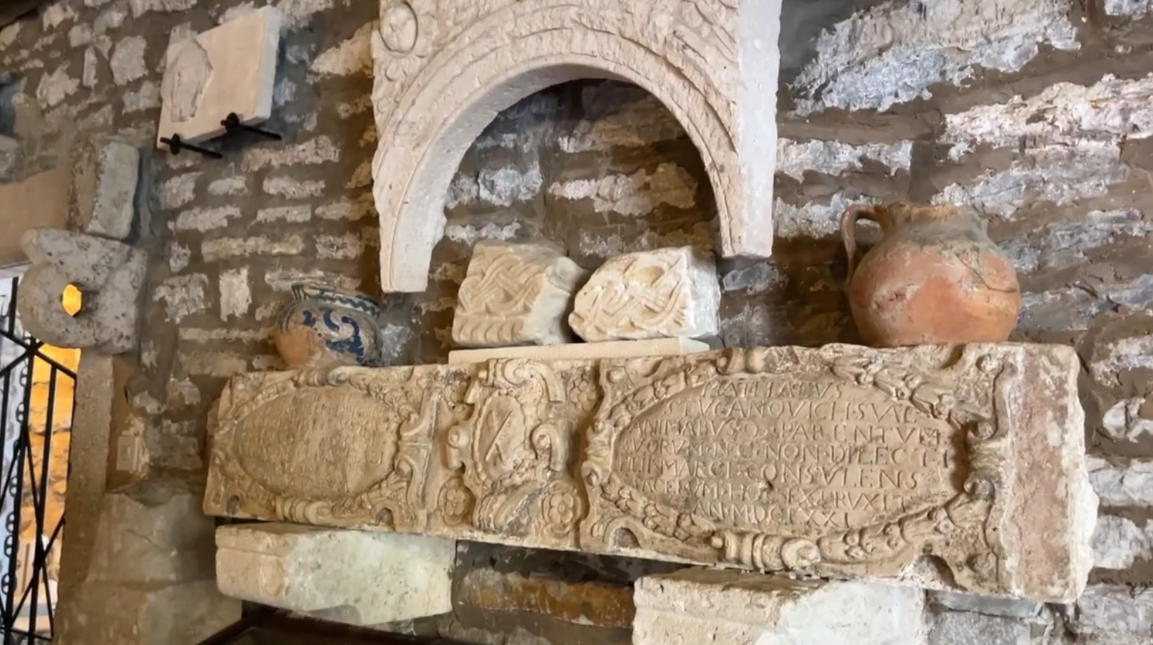 Lapidarium - Our Lady of the Rocks Island 