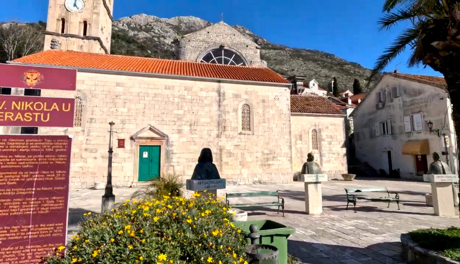 The St. Nicholas Church - Perast