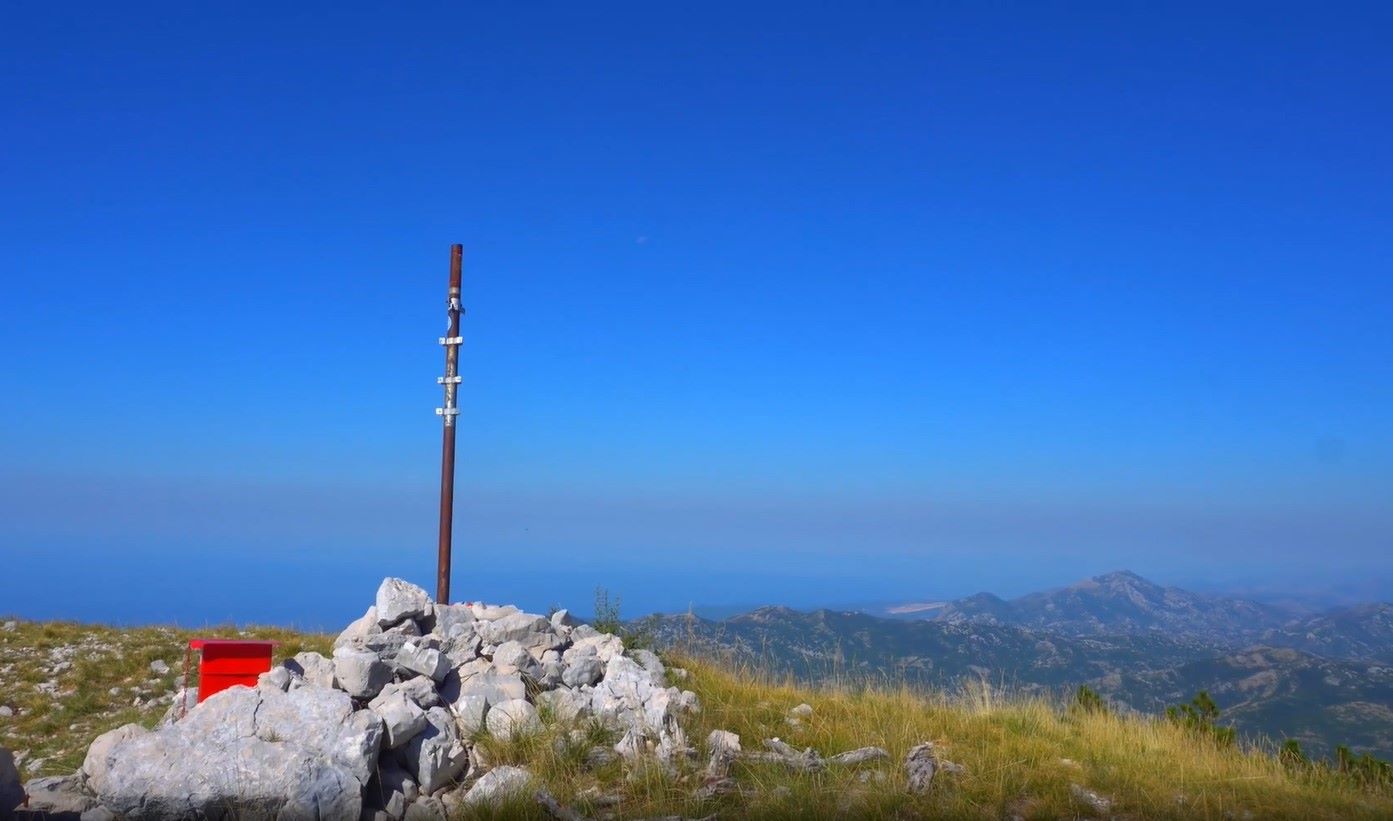 Pillar at the Subra peak