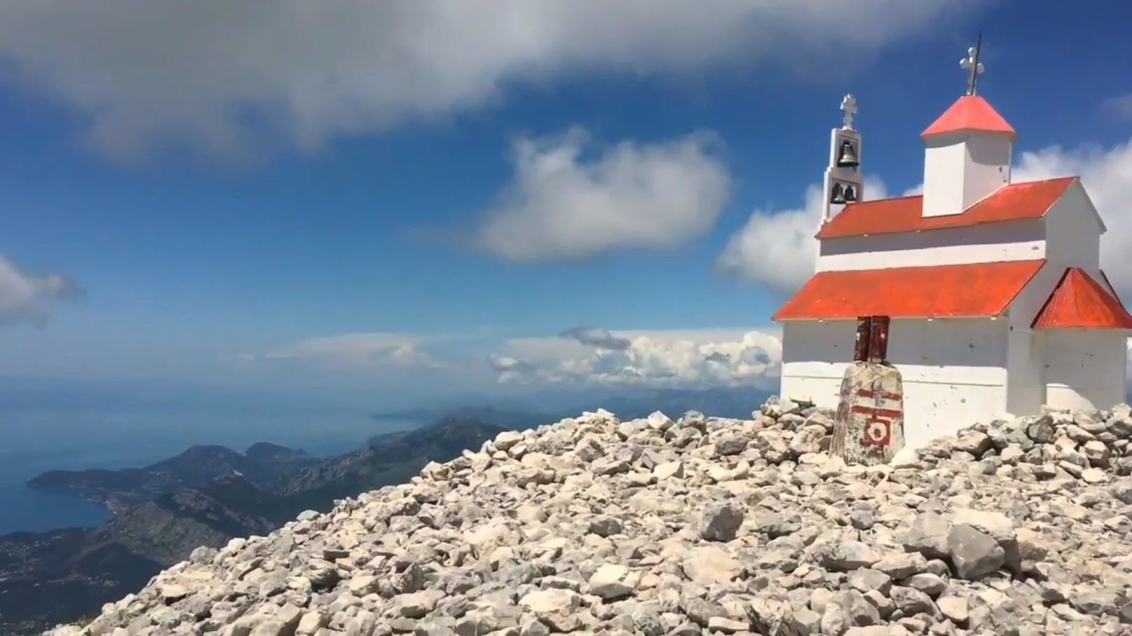 Rumija Peak - Charming white tin church