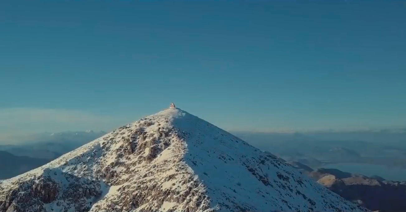 Peak of Rumija Mountain